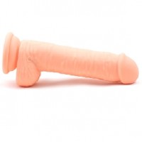 Dildo Realistic Vibrating and Rotating Silicone 10 Functions Rechargeable FLESH color